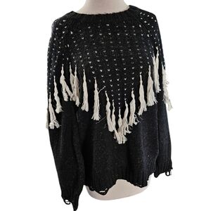 Wikdfox Effie Tassel Sweater